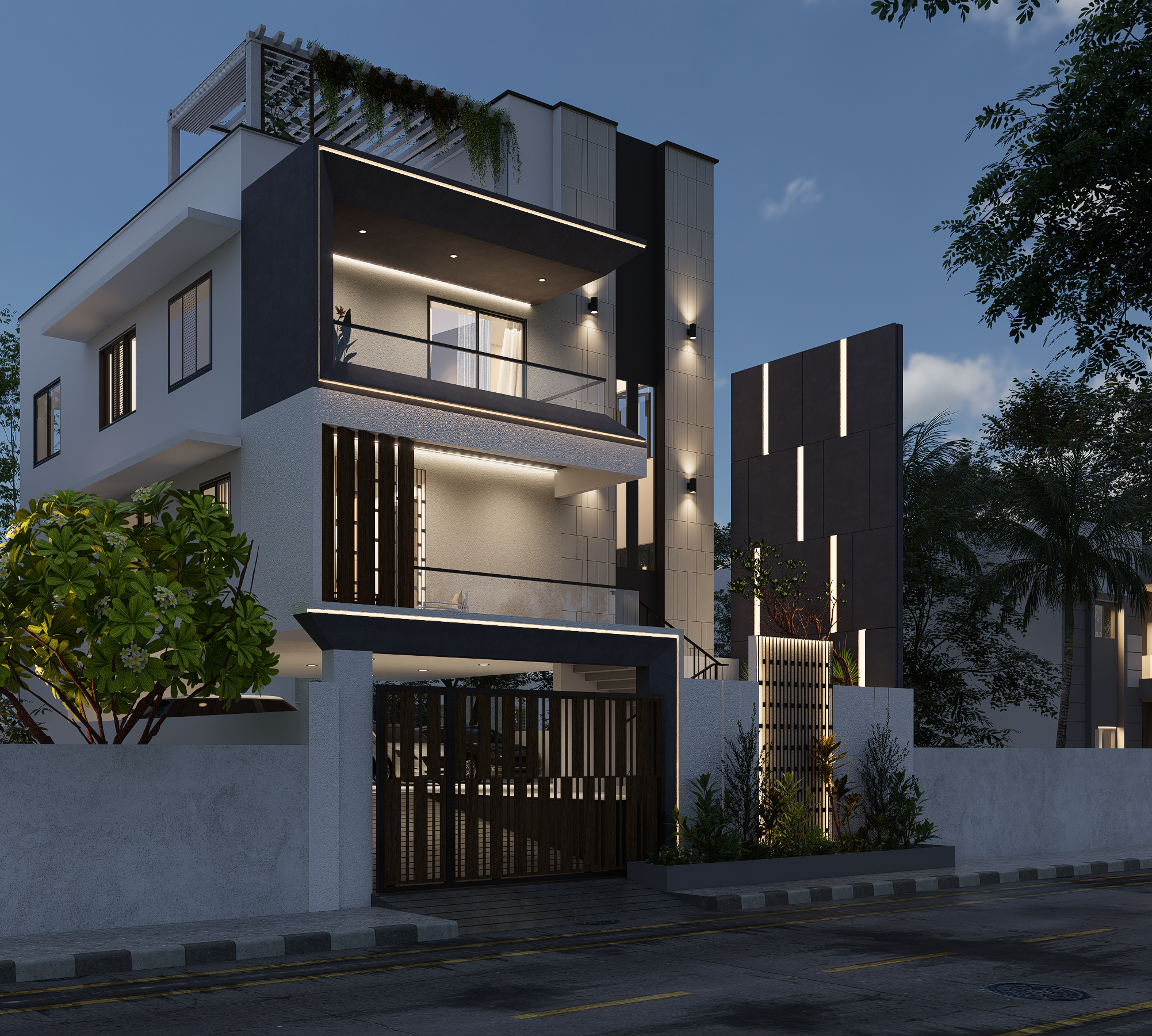 Residential Exterior - Night